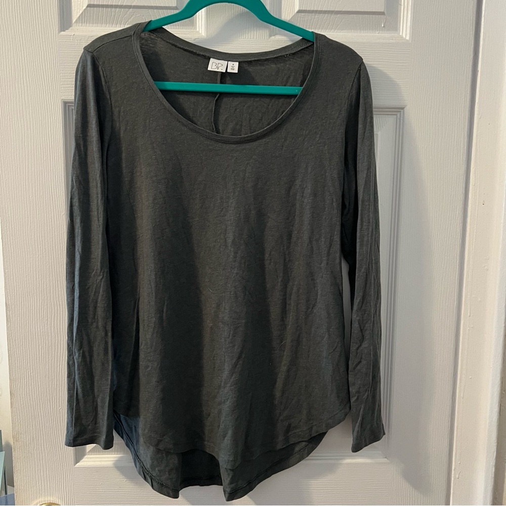 BP Dark Gray Long Sleeve Tee